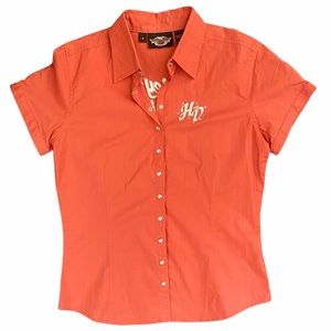Women’s Harley Davidson button up